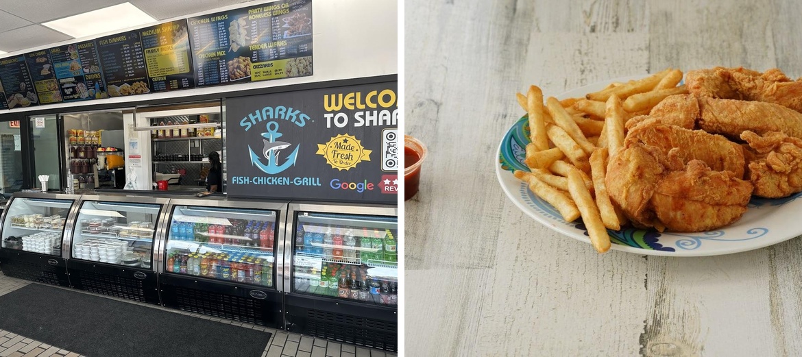 Sharks FishChicken& grill Menu
