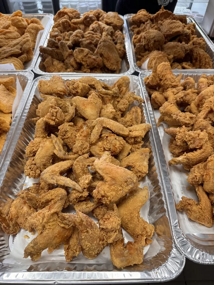 Wings and Fish Curry